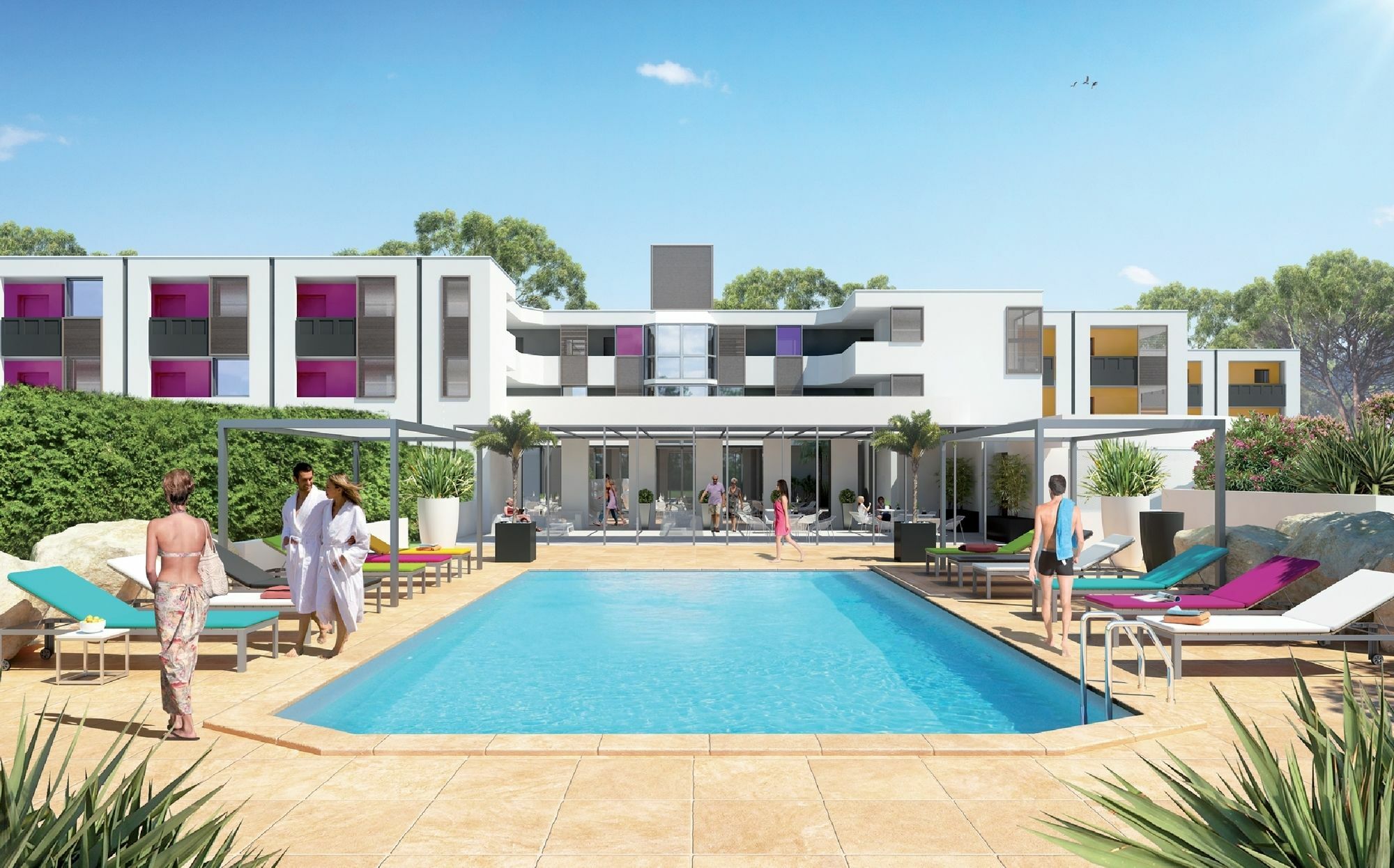 Residence Odalys Aqualia 바라뤽레벵즈 외부 사진